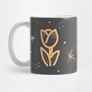 Minimal flower design Mug